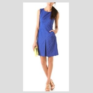 Diane Von Furstenberg Carpreena Blue Dress - DVF